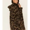Pendleton Women's Multi Camo Wool Hooded Parka Jacket