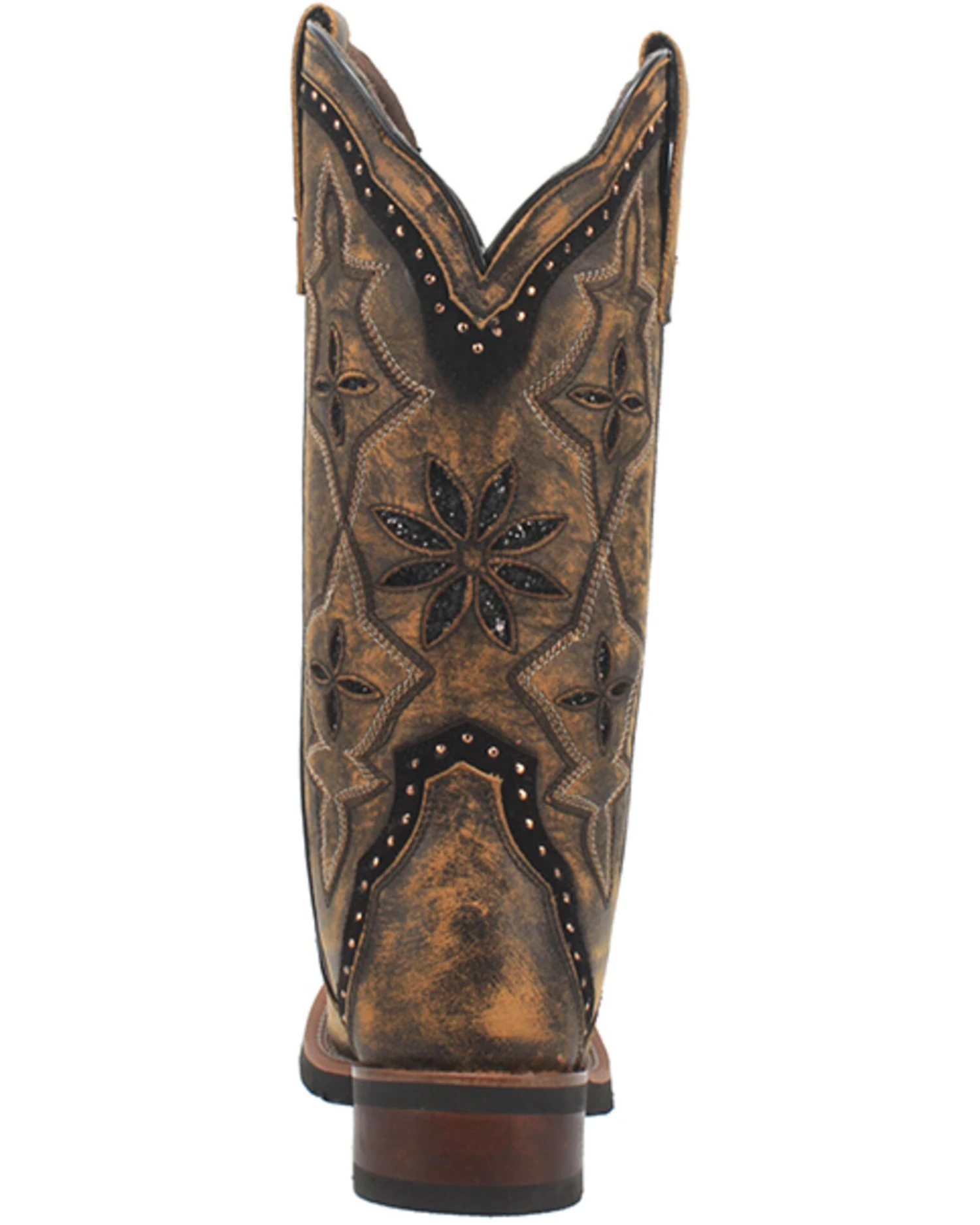Laredo Women's Bouquet Western Performance Boots - Broad Square Toe - Image 6