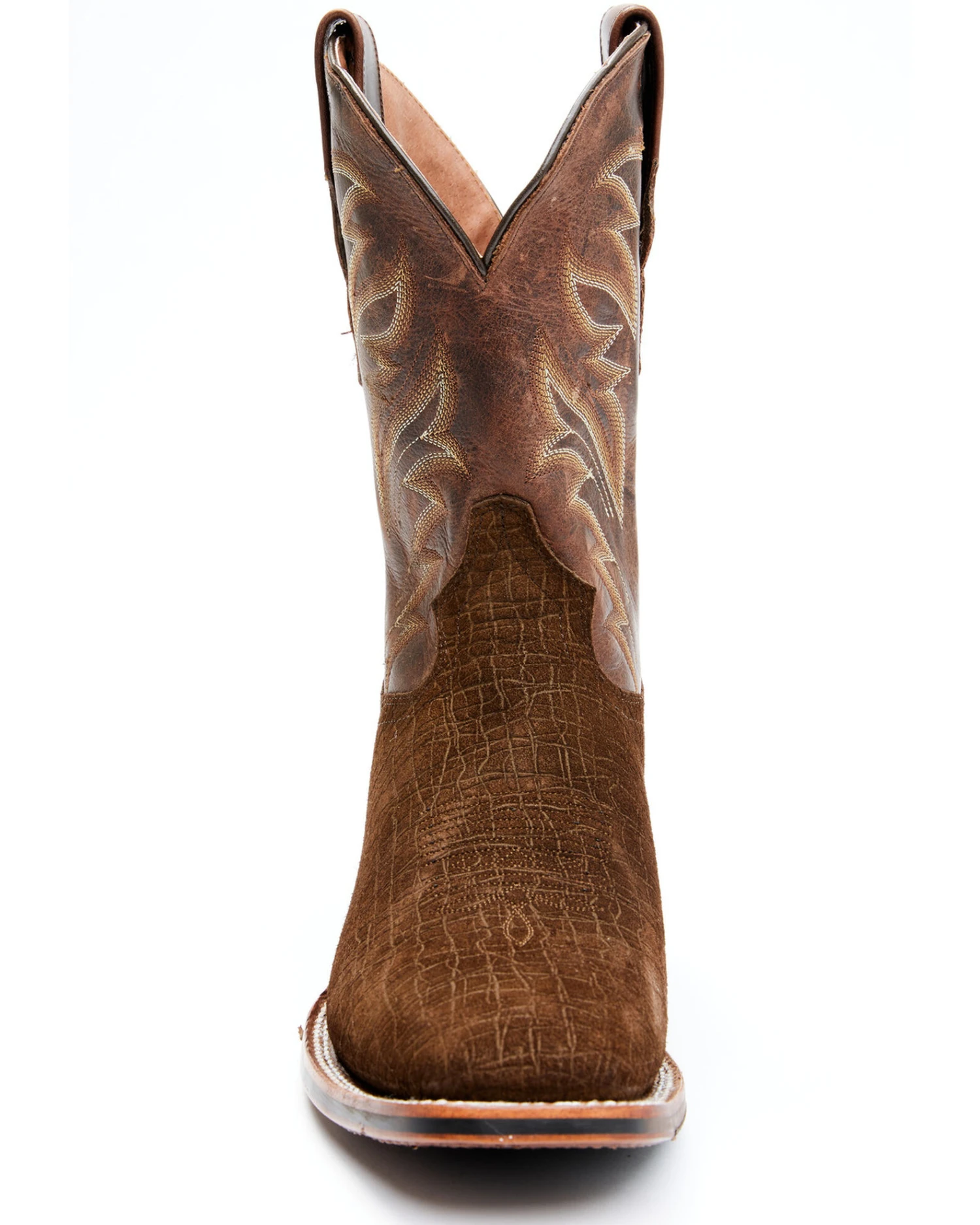 Dan Post Men's Hippo Print Western Performance Boots - Broad Square Toe