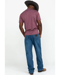 Wrangler 20X Men's Admiral Blue Relaxed Competition Bootcut Jeans - Long