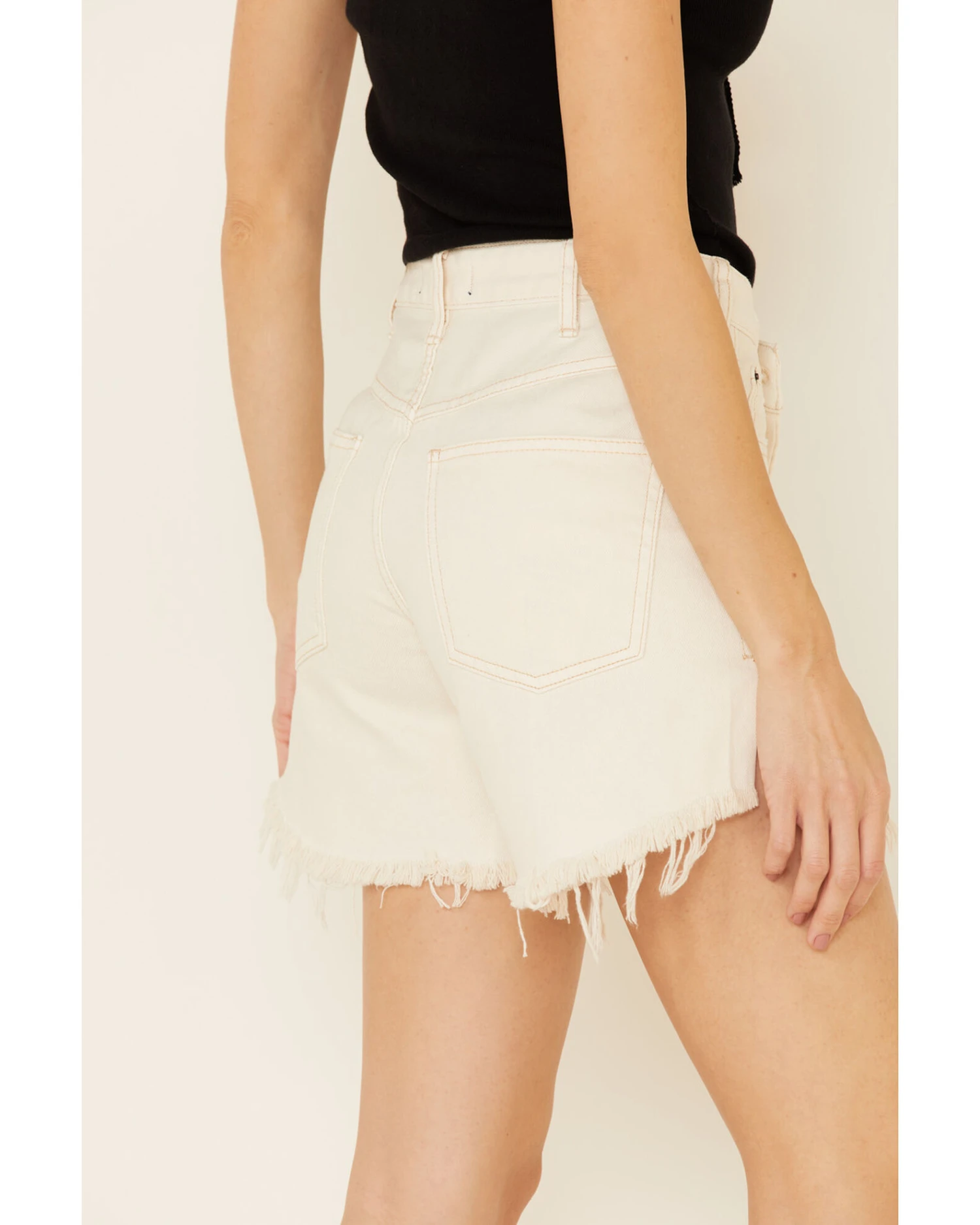 Free People Women's Baggy Tomboy Shorts - Image 2