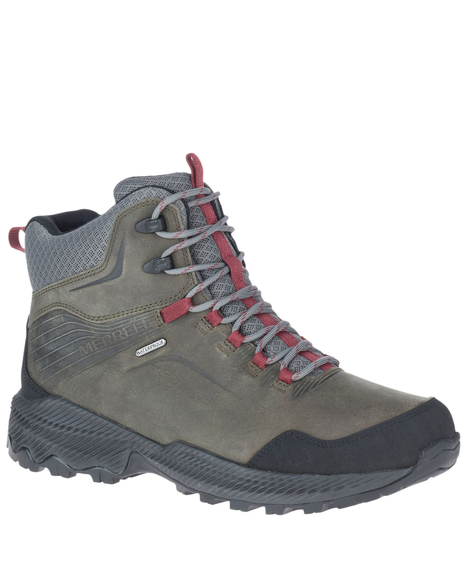 Merrell Men's Forestbound Waterproof Hiking Boots - Soft Toe - Image 3