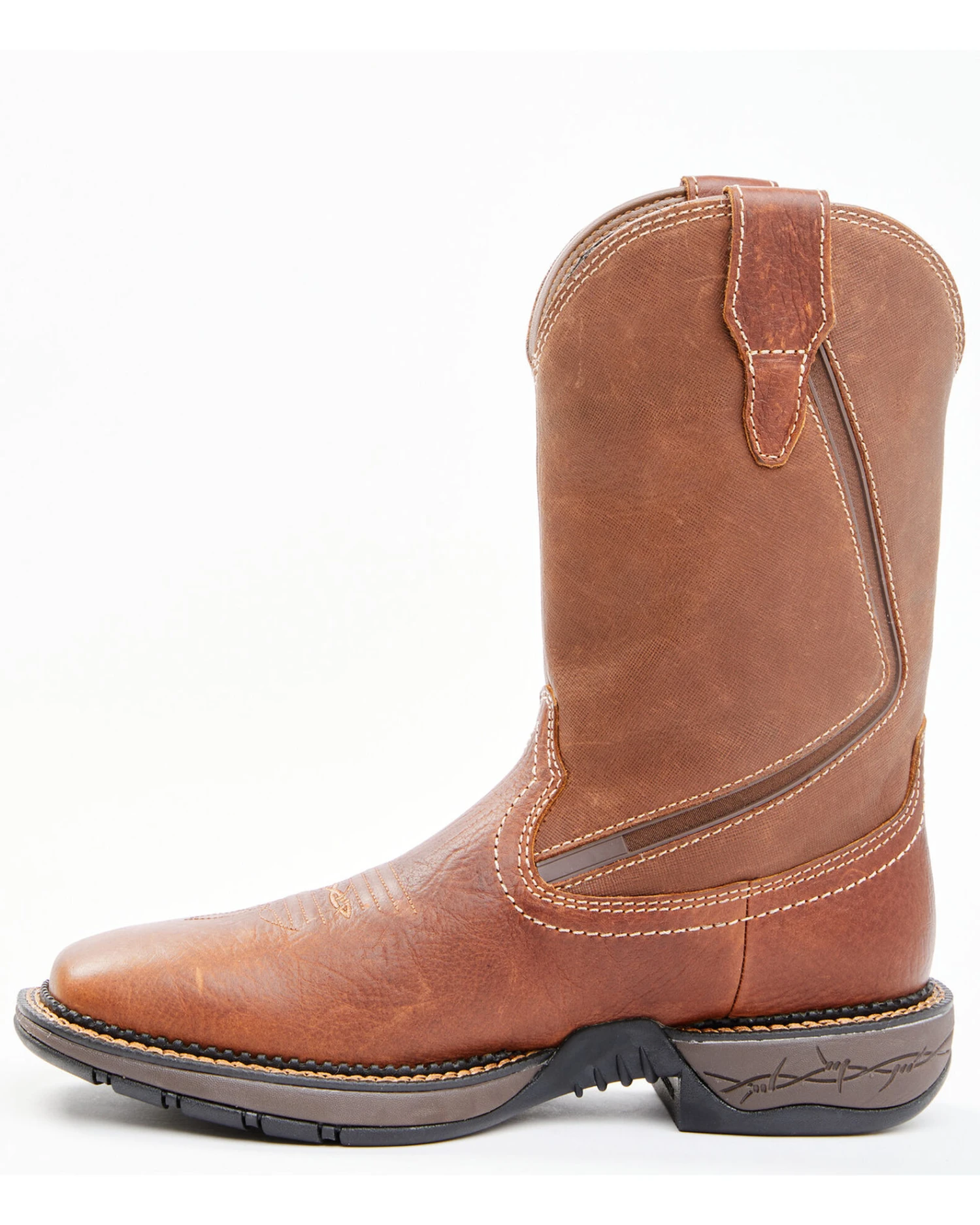 Brothers & Sons Men's Lite Western Performance Boots - Broad Square Toe - Image 3
