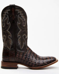 Cody James Men's Exotic Caiman Tail Skin Western Boots - Broad Square Toe