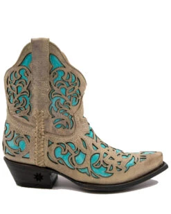Black Star Women's Terlingua Western Booties - Snip Toe