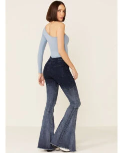 Saints & Hearts Women's Ombre Seamed Flare Jeans