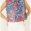 Double D Ranch Women's Multi Print Liberty & Justice For All Snap-Front Vest
