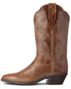 Ariat Women's Heritage R Toe Stretch Fit Full-Grain Western Performance Boots - Round Toe