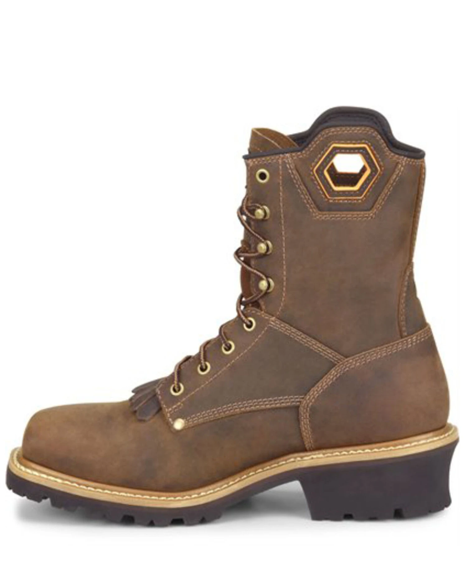 Carolina Men's Coppice Waterproof Logger Boots - Composite Toe - Image 3
