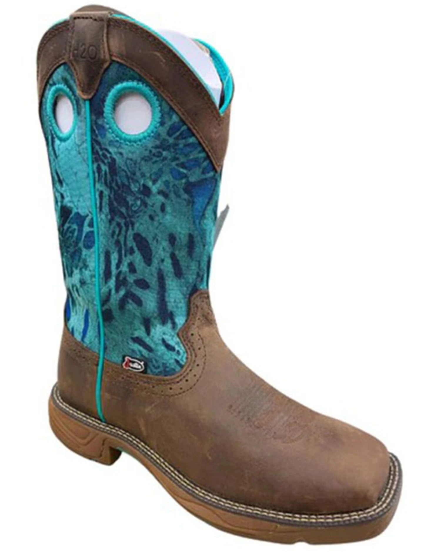 Justin Women's Rush Waterproof Western Work Boots - Soft Toe - Image 3