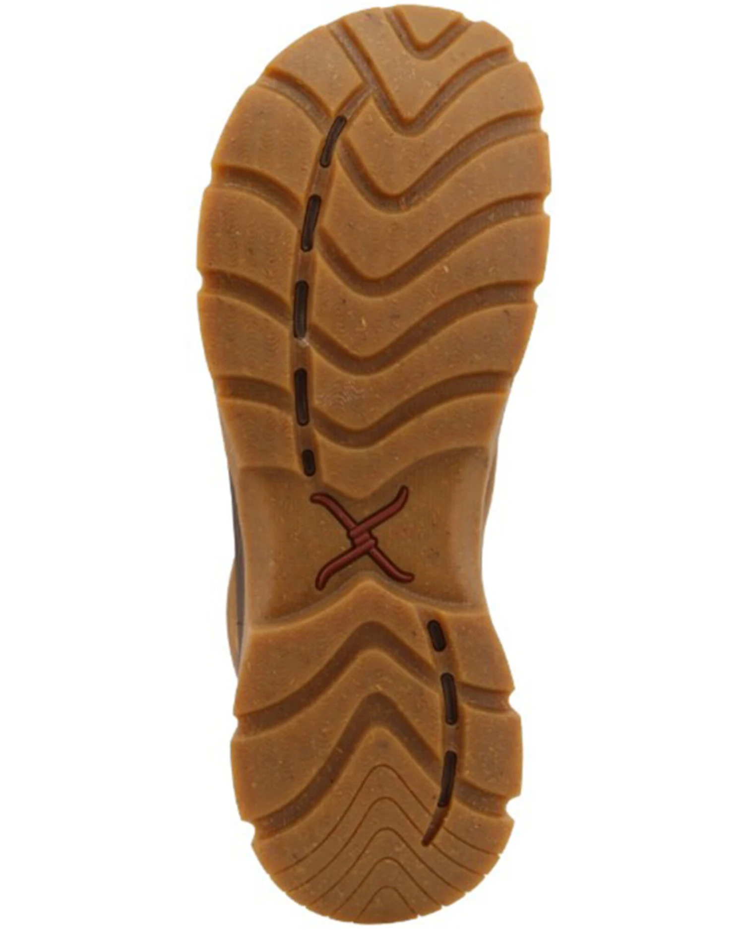 Twisted X Men's Brown Outdoor Saddle Casual Shoes - Moc Toe - Image 3