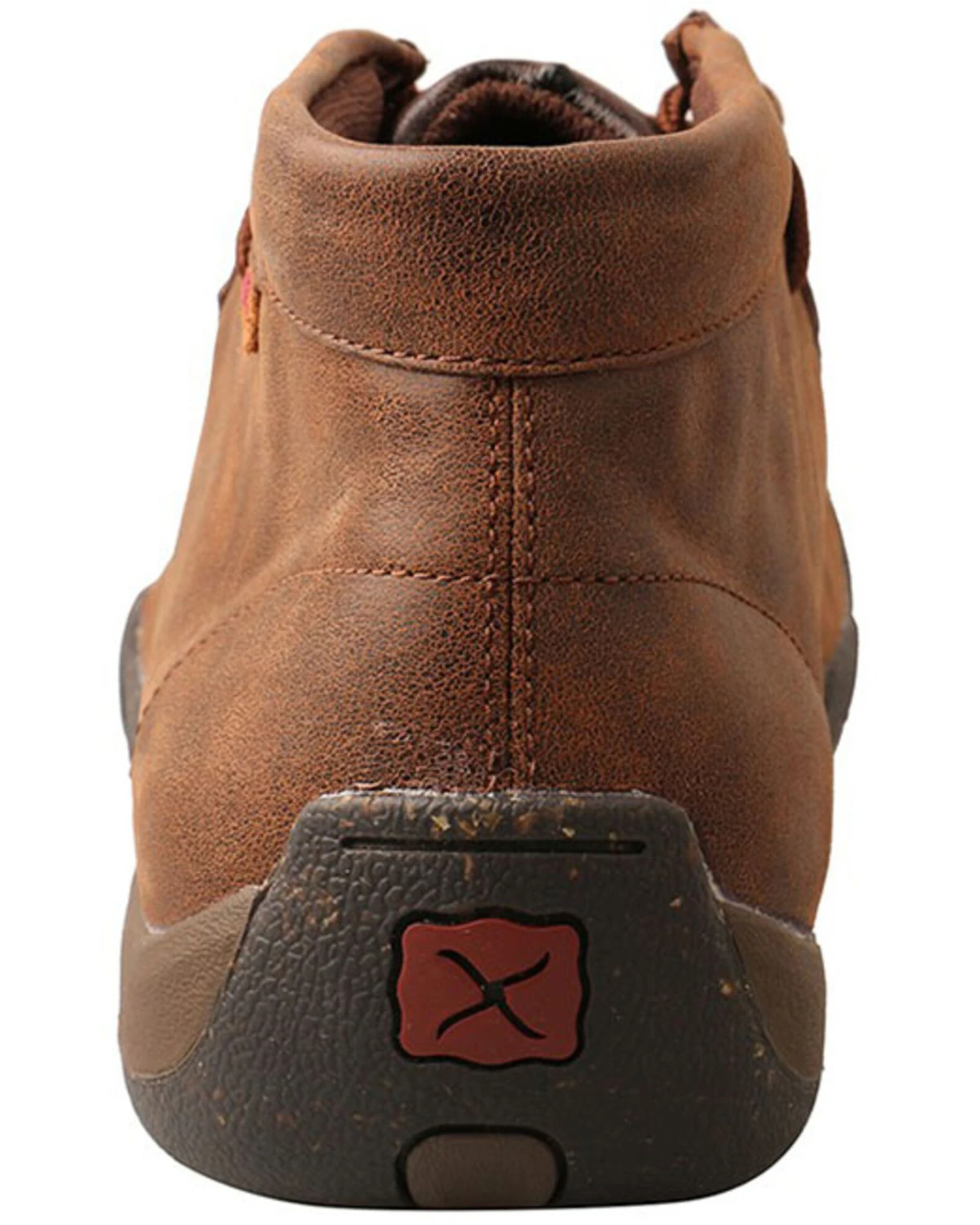 Twisted X Men's Ostrich Chukka Shoes - Moc Toe - Image 5