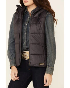 Ariat Women's Periscope Harmony Hooded Zip-Front Puffer Vest