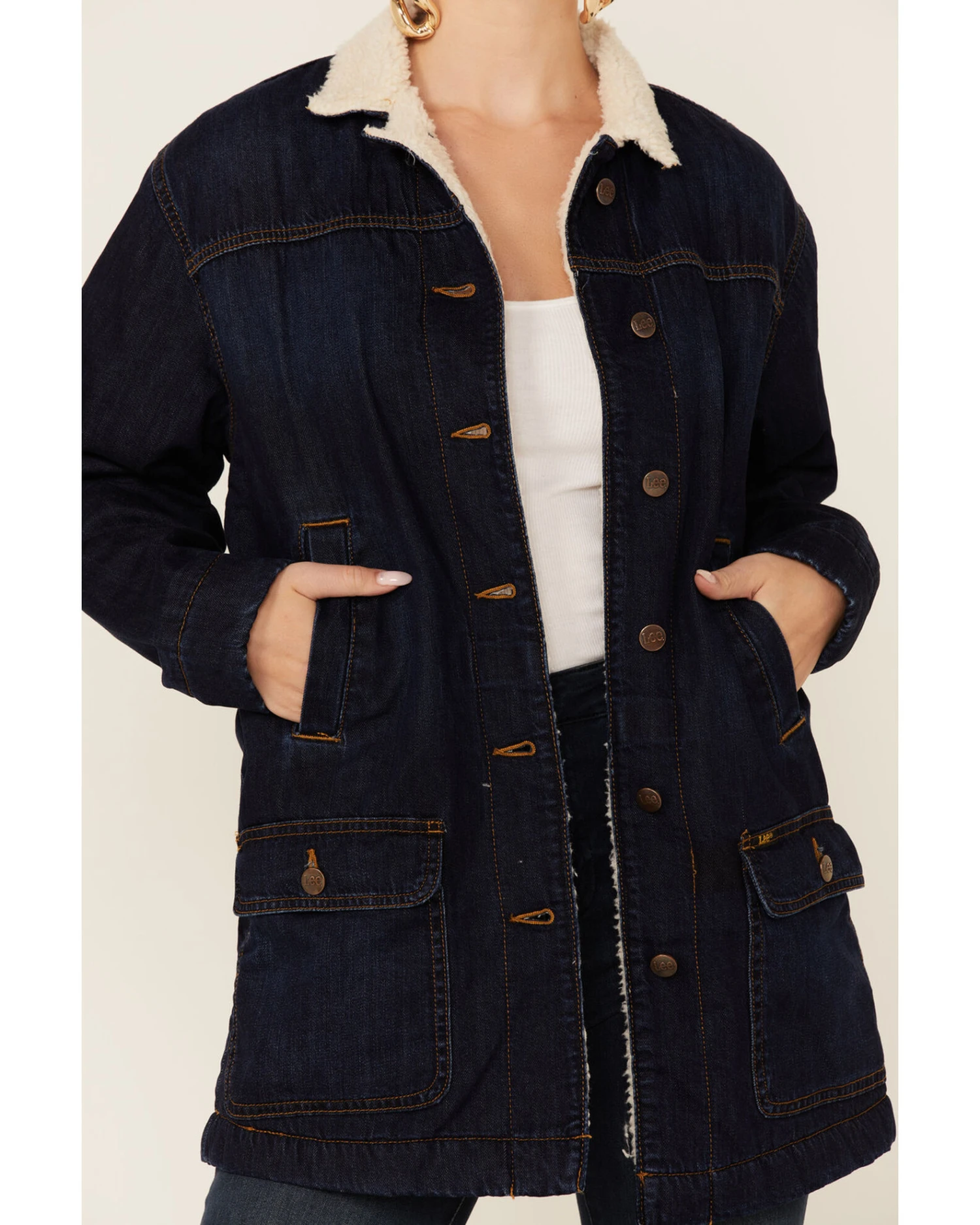 Lee Women's Oversized Denim Jacket - Image 2