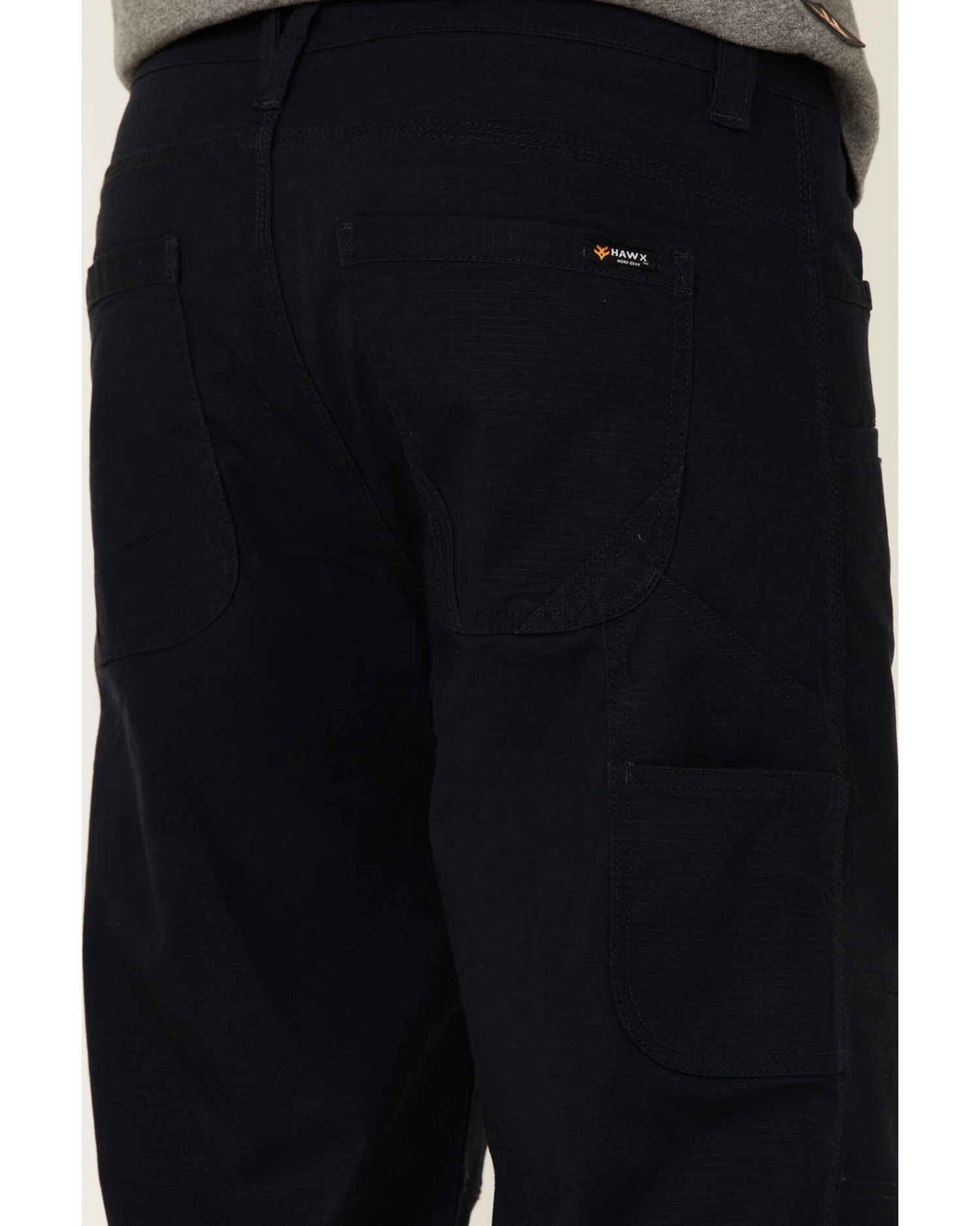 Hawx Men's Navy Ripstop Stretch Work Pants - Image 4