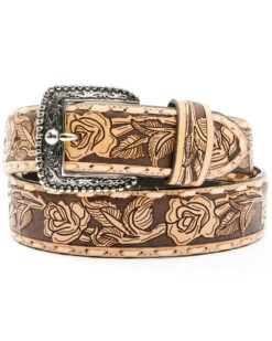 Idyllwind Women's Just A Rose Tooled Belt