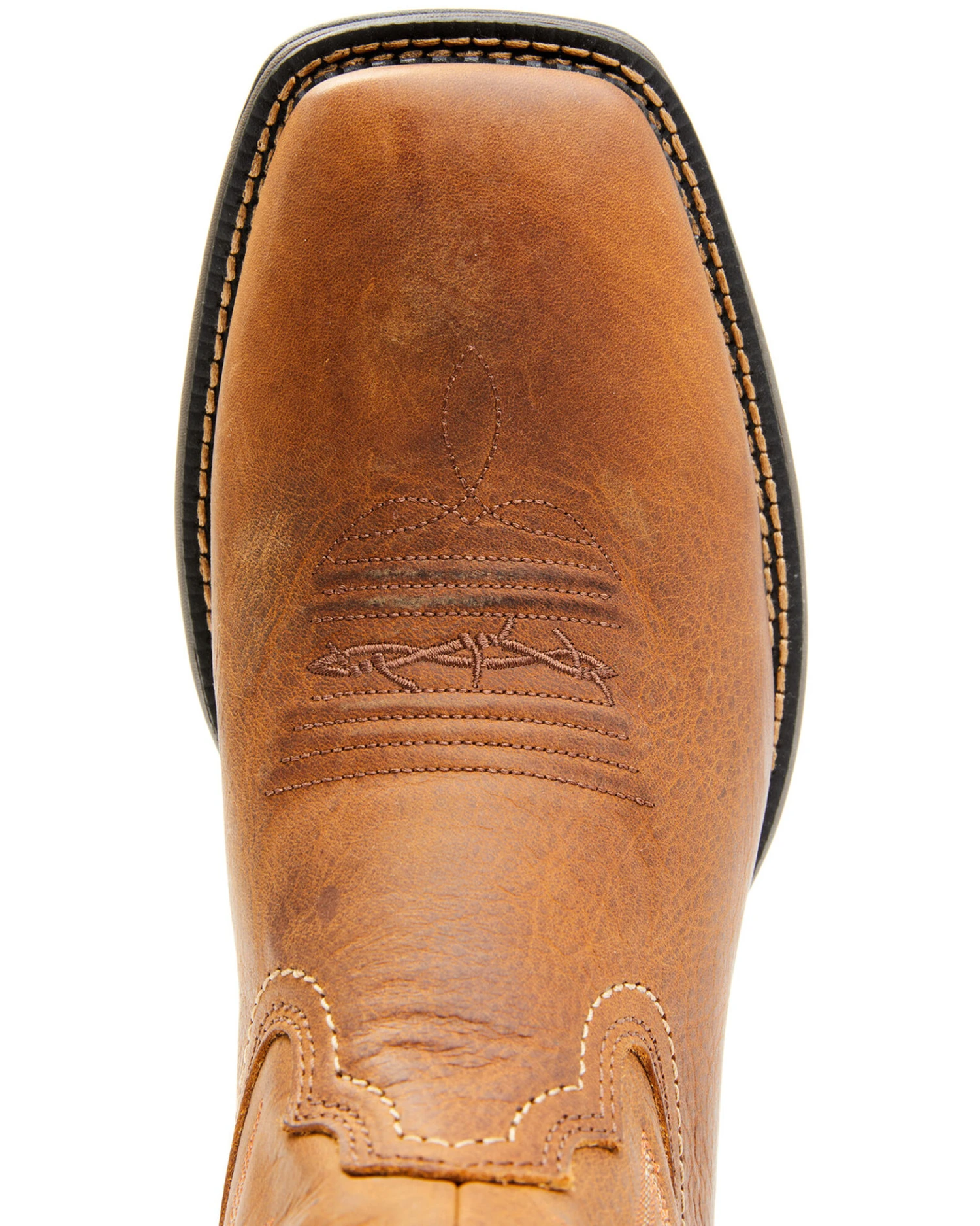 Brothers & Sons Men's Skull Western Performance Boots - Broad Square Toe - Image 5