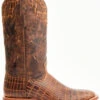 Moonshine Spirit Men's Tully Croc Print Western Boots - Broad Square Toe