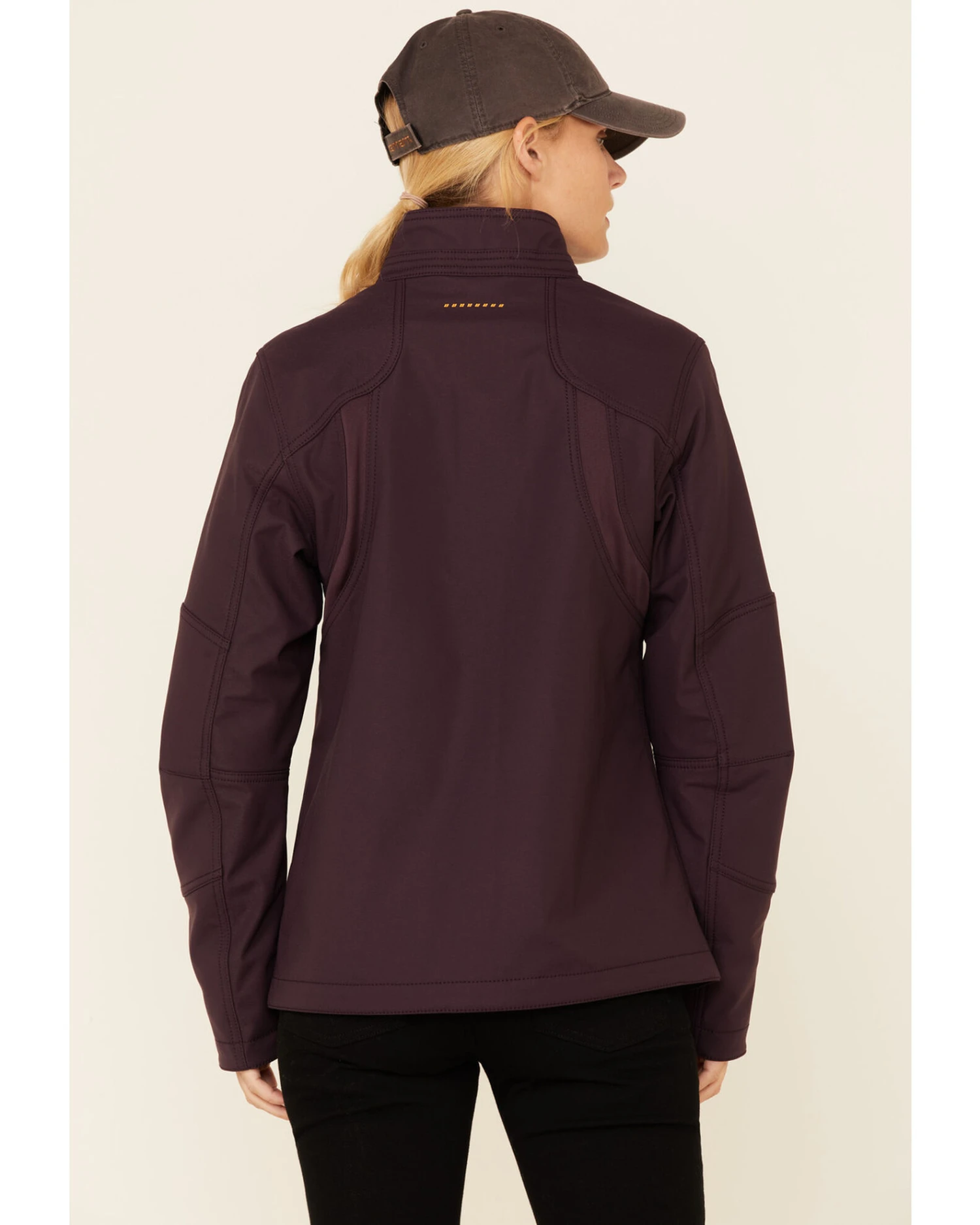 Ariat Women's Rebar Stitch Softshell Zip-Front Work Jacket - Image 2