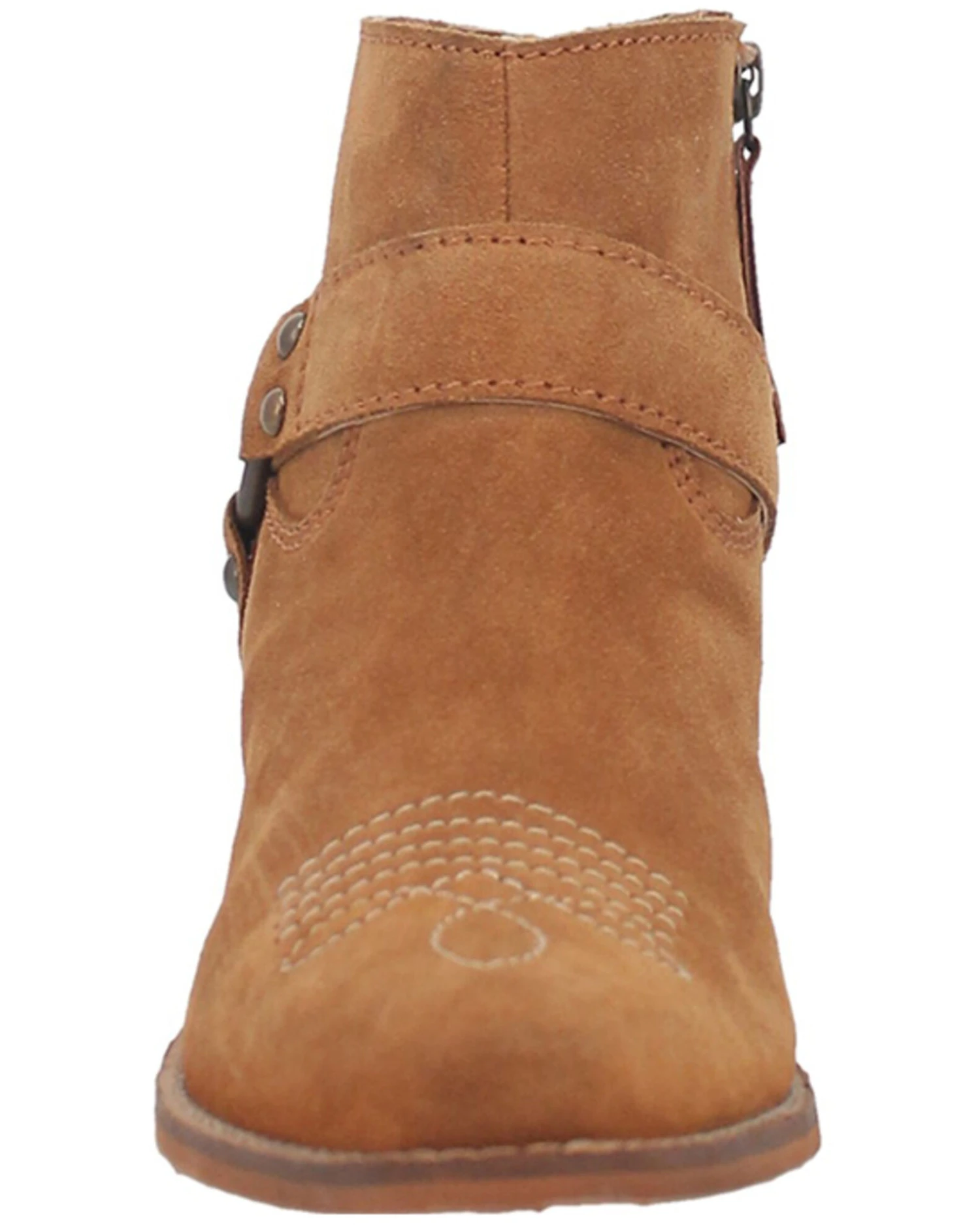 Dingo Women's Buckskin Western Fashion Booties - Snip Toe - Image 2