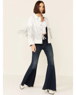 Understated Leather Women's Howling Moon Fringe Leather Jacket