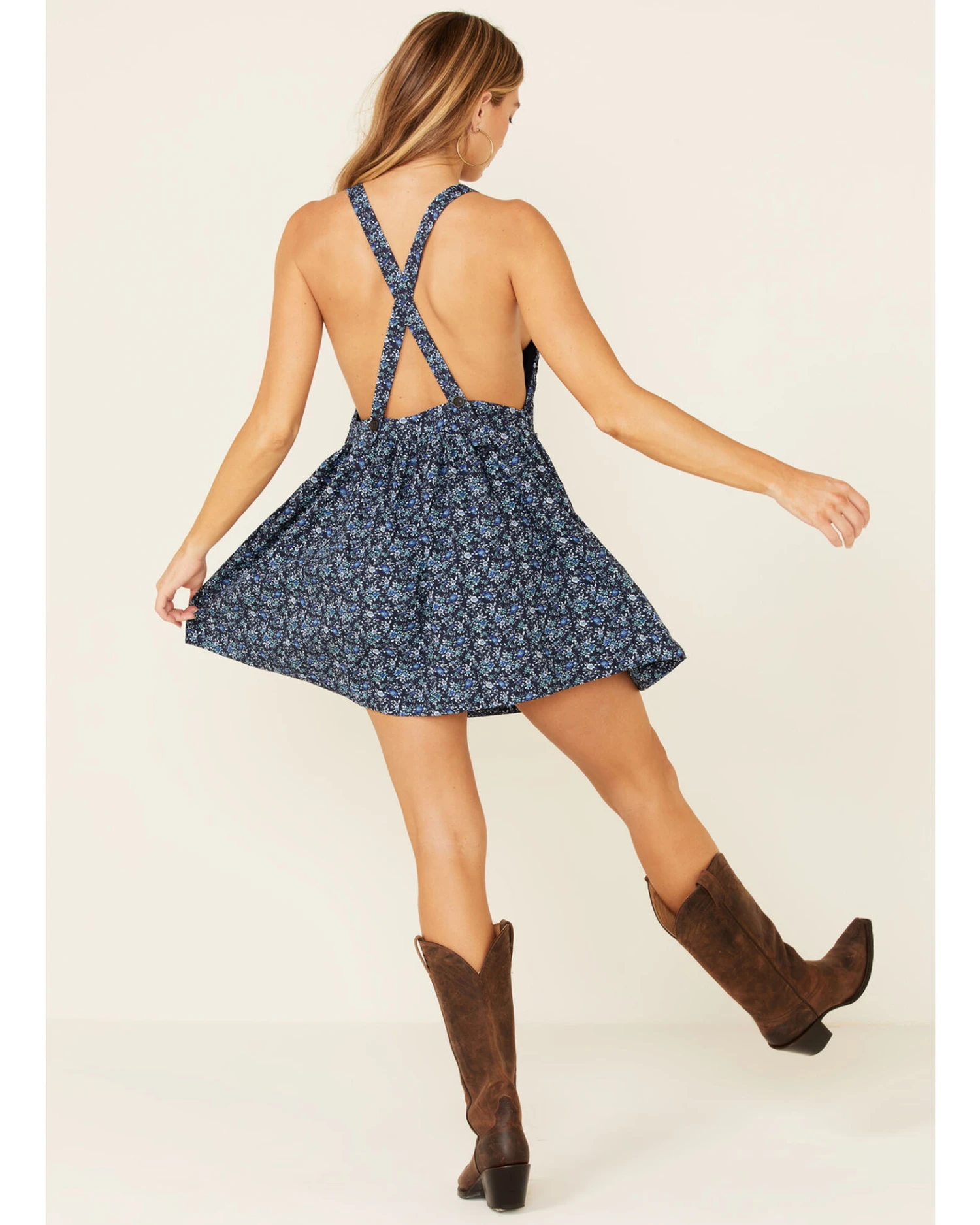 Free People Women's Petunia Mini Dress - Image 3