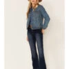 STS Ranchwear By Carroll Sherpa Lined Denim Jacket
