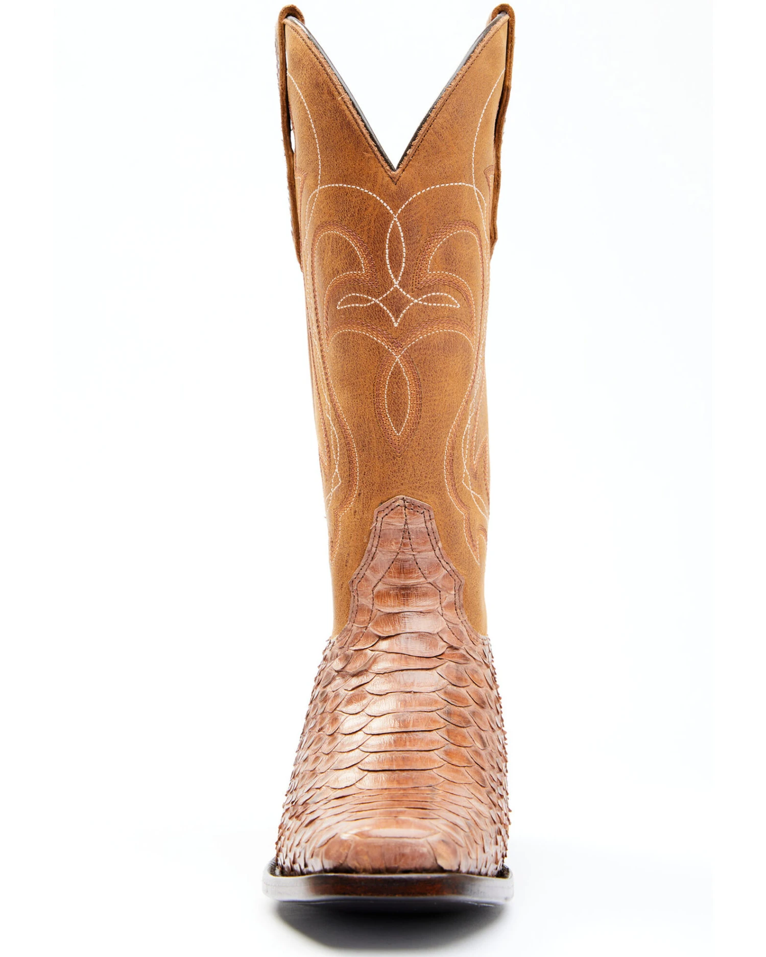 Shyanne Women's Geneva Exotic Snake Skin Western Boots - Square Toe - Image 3
