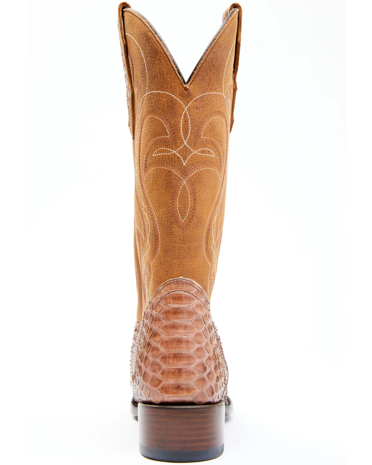 Shyanne Women's Geneva Exotic Snake Skin Western Boots - Square Toe - Image 7