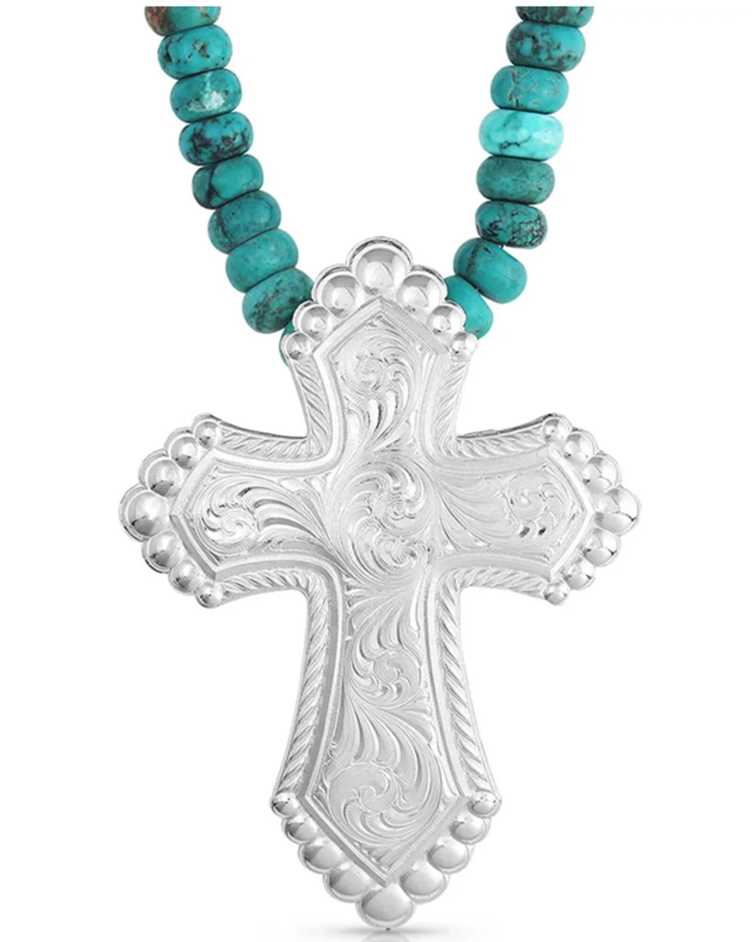 Montana Silversmiths Women's Authentic Faith Statement Necklace