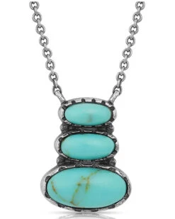 Montana Silversmiths Women's Illusion Turquoise Necklace