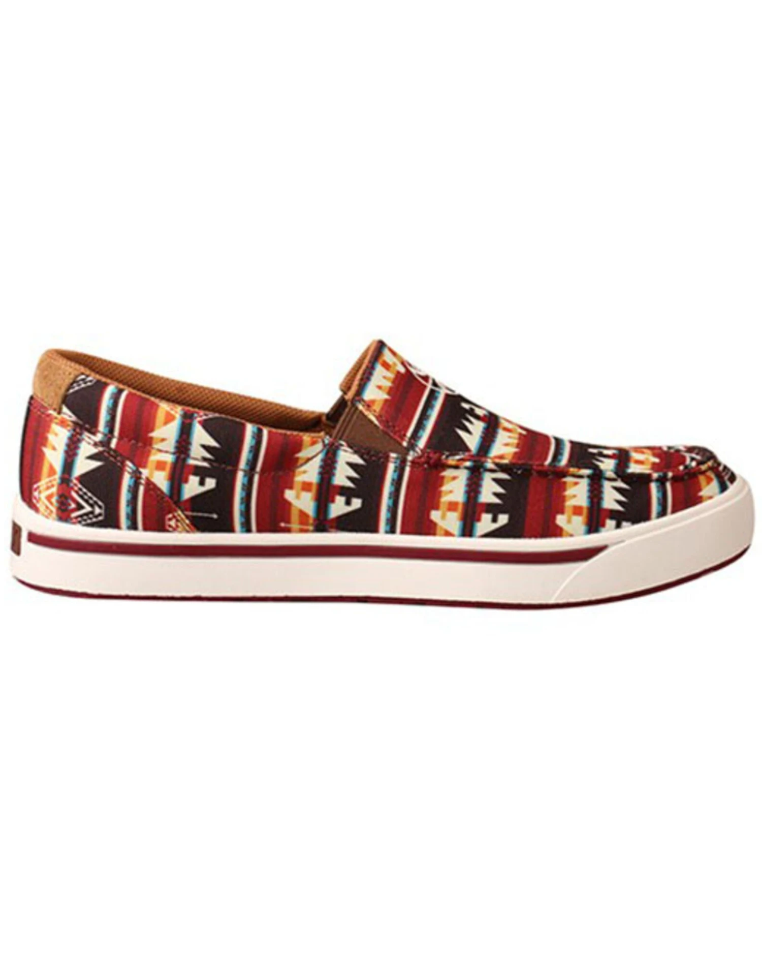 Twisted X Men's Hooey Totem Slip-On Shoes - Moc Toe - Image 6