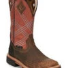 Justin Men's Dalhart Waterproof Western Work Boots - Nano Composite Toe