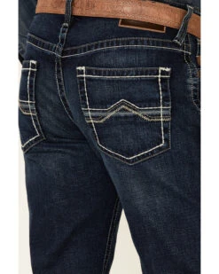 Ariat Men's M4 Barstow Denali Dark Wash Stretch Relaxed Straight Jeans