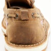 RANK 45 Women's Woven Stripe Casual Shoes - Moc Toe