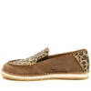RANK 45 Women's Leopard Casual Slip-On Shoe - Moc Toe