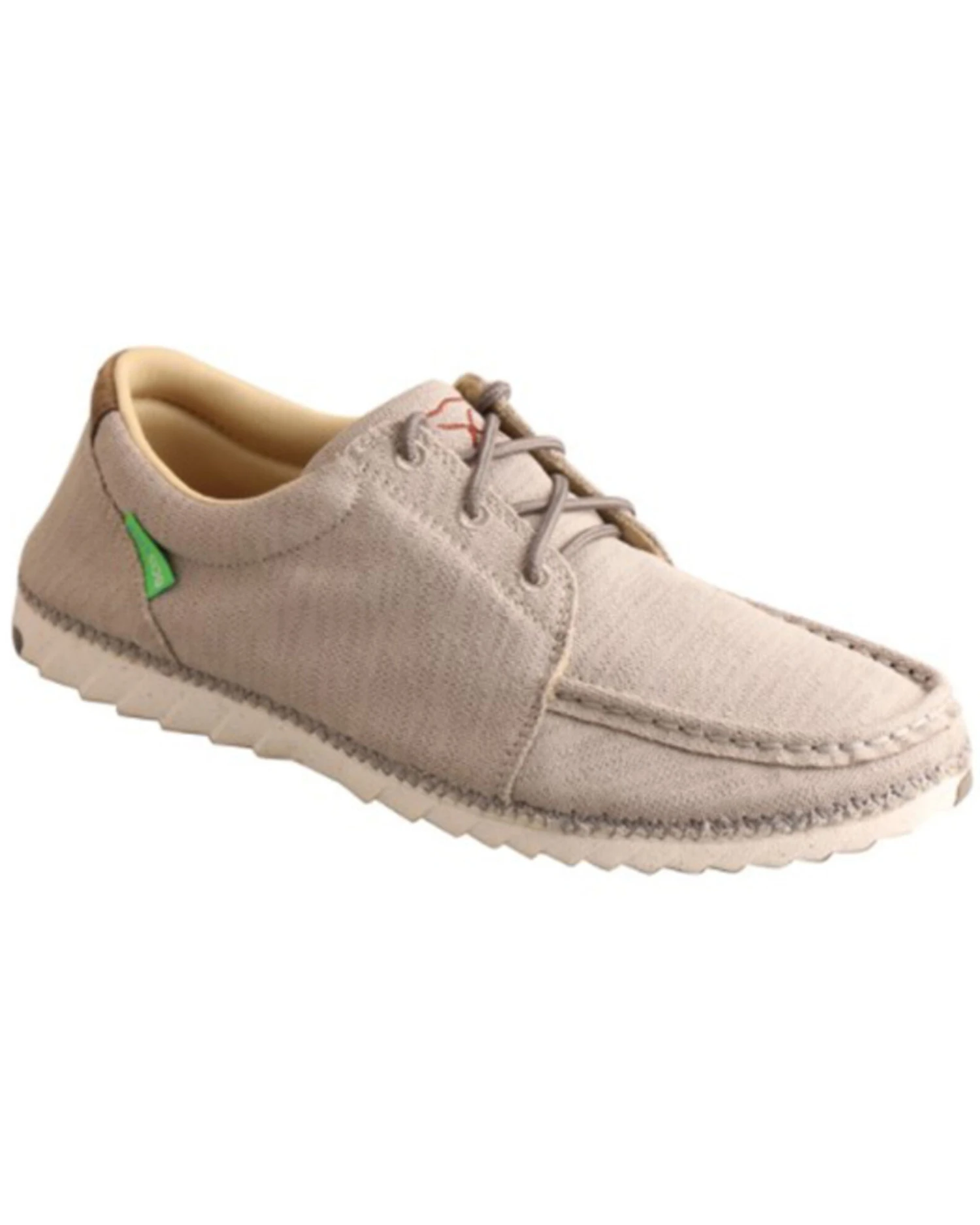 Twisted X Men's Gray Zero-X Lace Sneakers - Moc Toe - Image 3