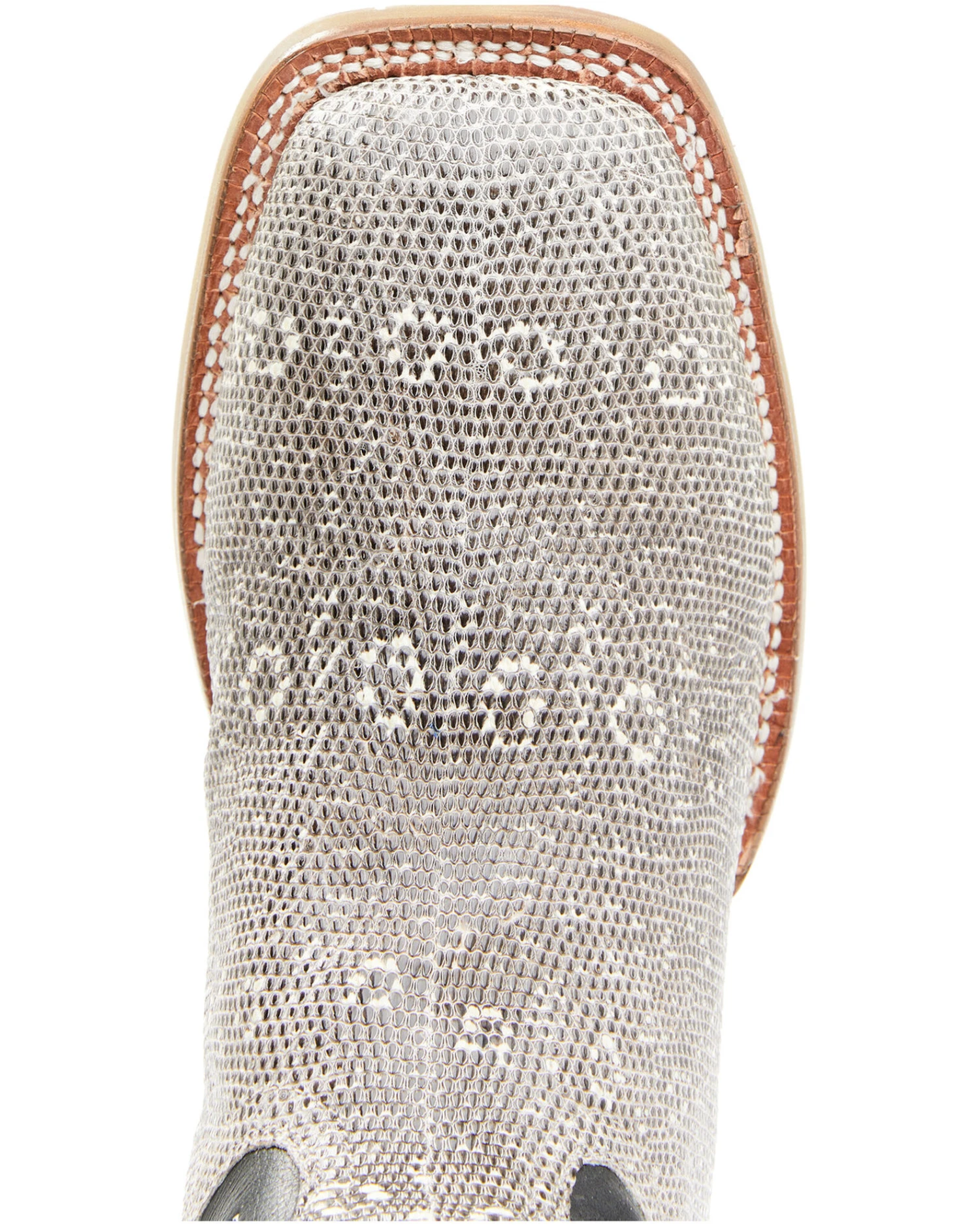 El Dorado Men's Natural Ring Tail Lizard Exotic Western Boots - Broad Square Toe - Image 3