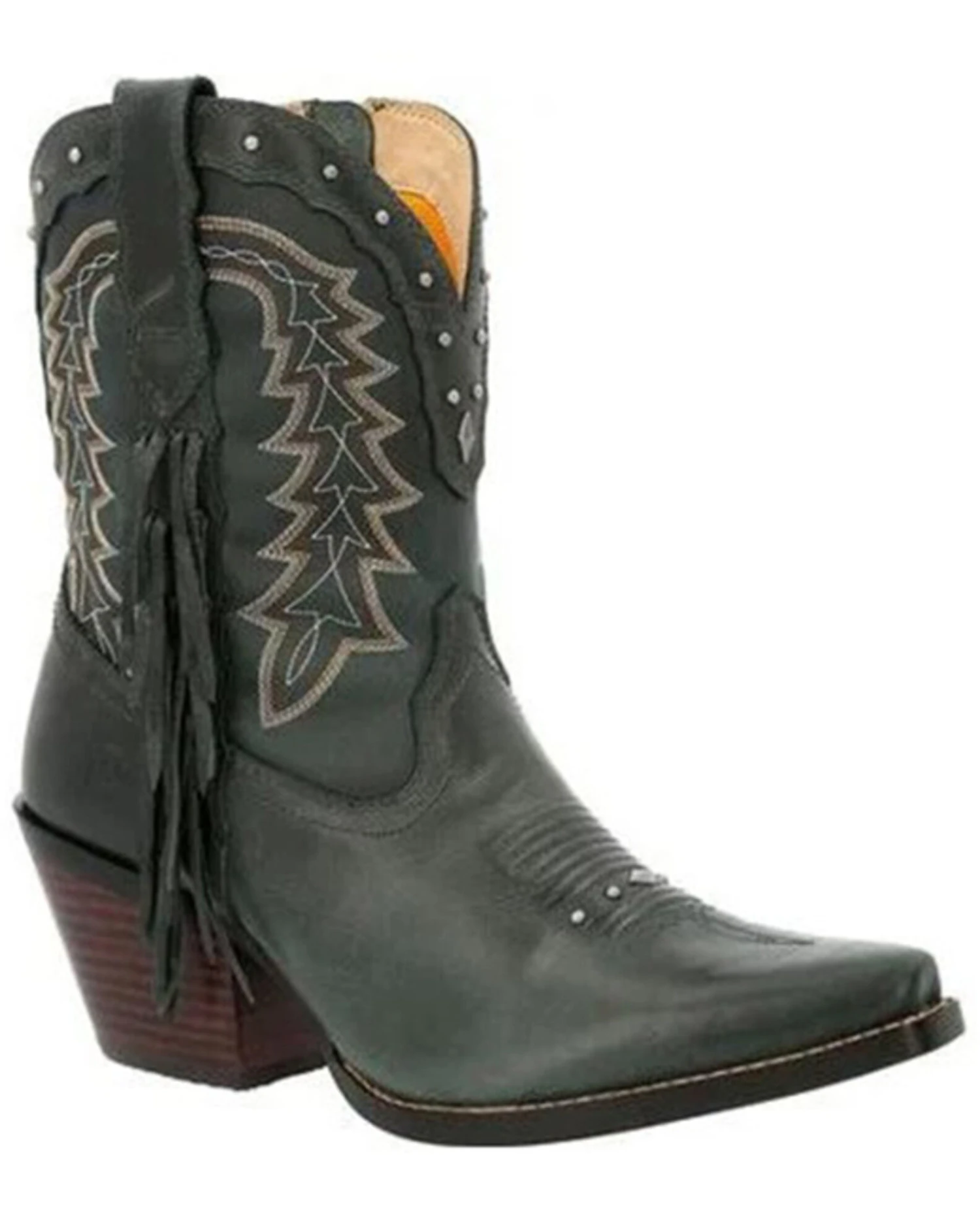 Durango Women's Green Crush Fashion Booties - Snip Toe - Image 4