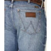 Wrangler Retro Green Men's Sienna Medium Wash Stretch Slim Bootcut Jeans