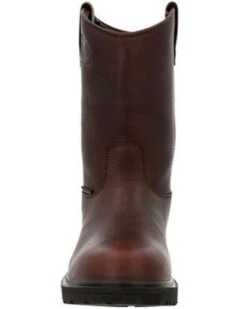 Georgia Boot Men's Suspension Waterproof Western Work Boots - Soft Toe