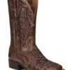 Corral Men's Exotic Alligator Inlay Western Boots - Broad Square Toe