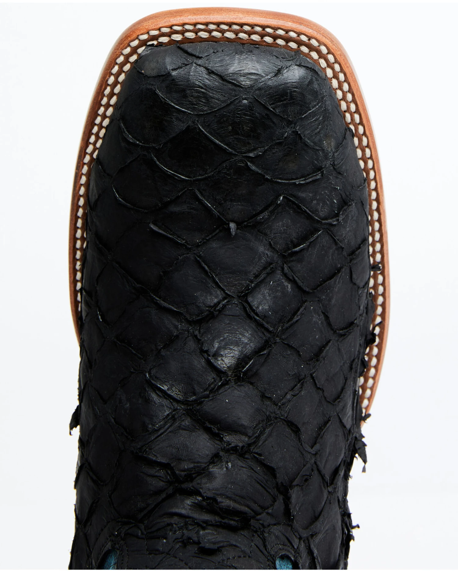 Cody James Men's Pirarucu Soul Western Exotic Boot - Broad Square Toe - Image 2