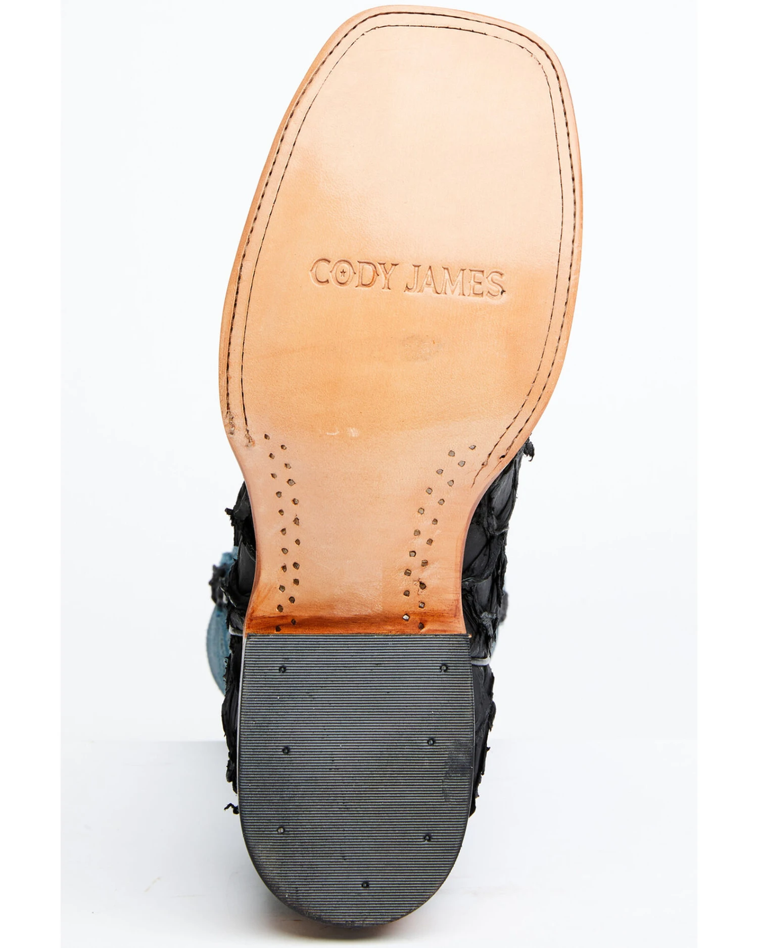 Cody James Men's Pirarucu Soul Western Exotic Boot - Broad Square Toe