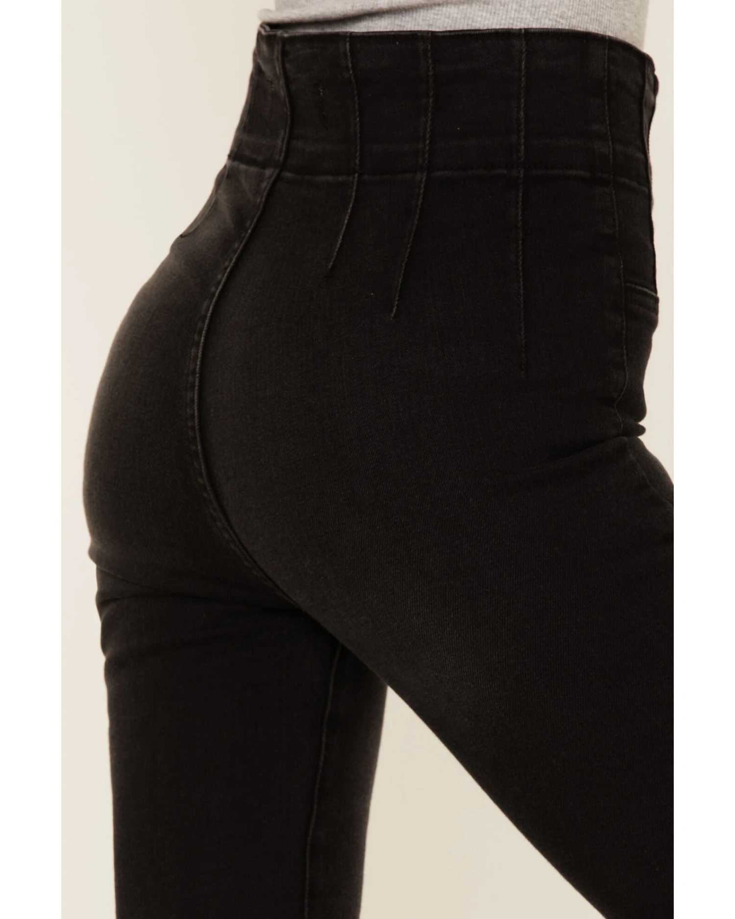 Free People Women's Jayde High Rise Flare Jeans - Image 3