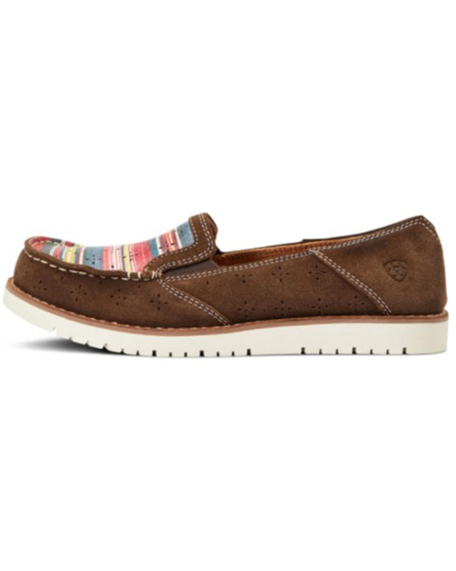 Ariat Women's Serape Stripe 360 Casual Slip-On Cruiser - Moc Toe - Image 2