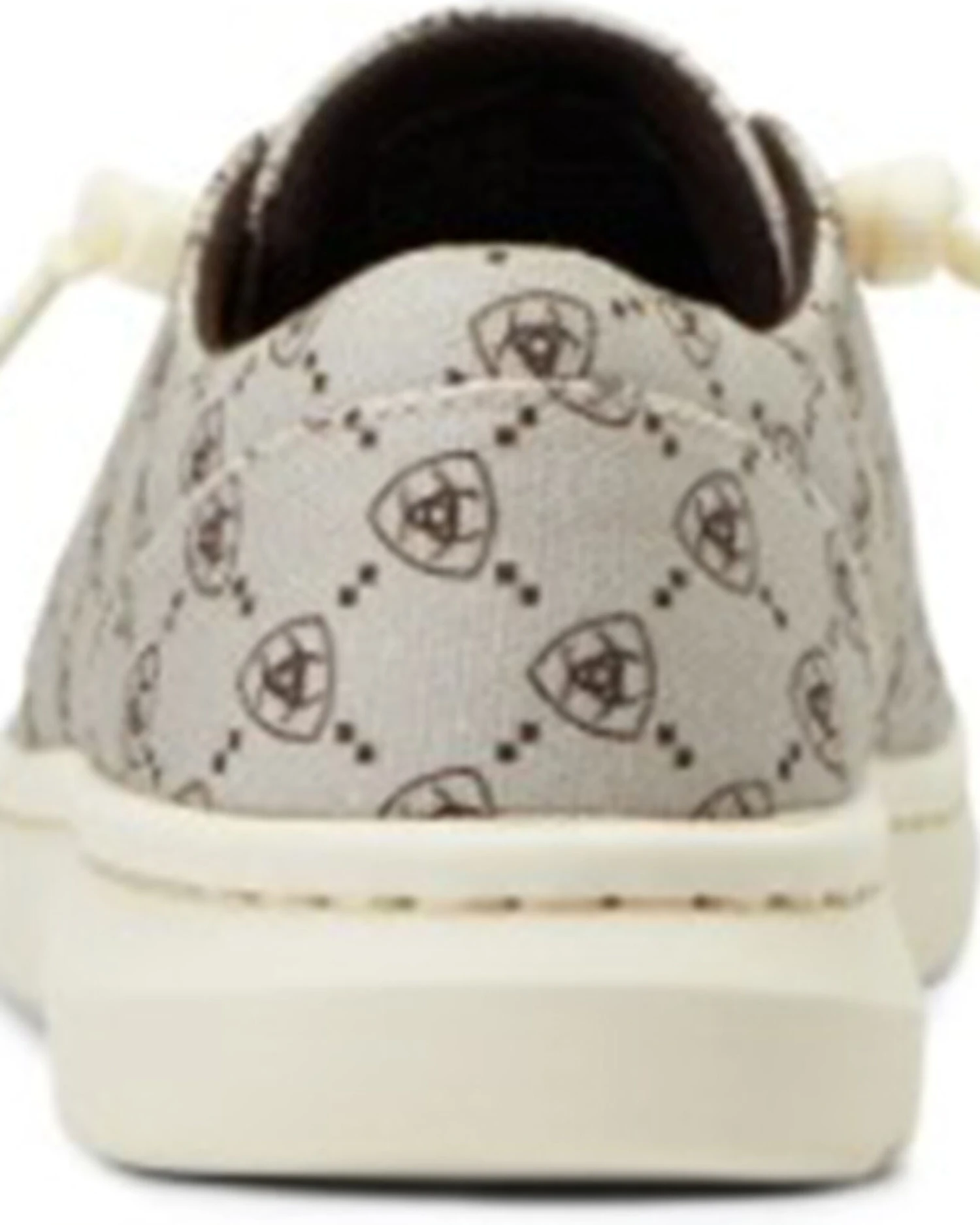 Ariat Women's Multi Logo Print Flex Foam Hilo Casual Slip-On Shoe - Moc Toe - Image 4