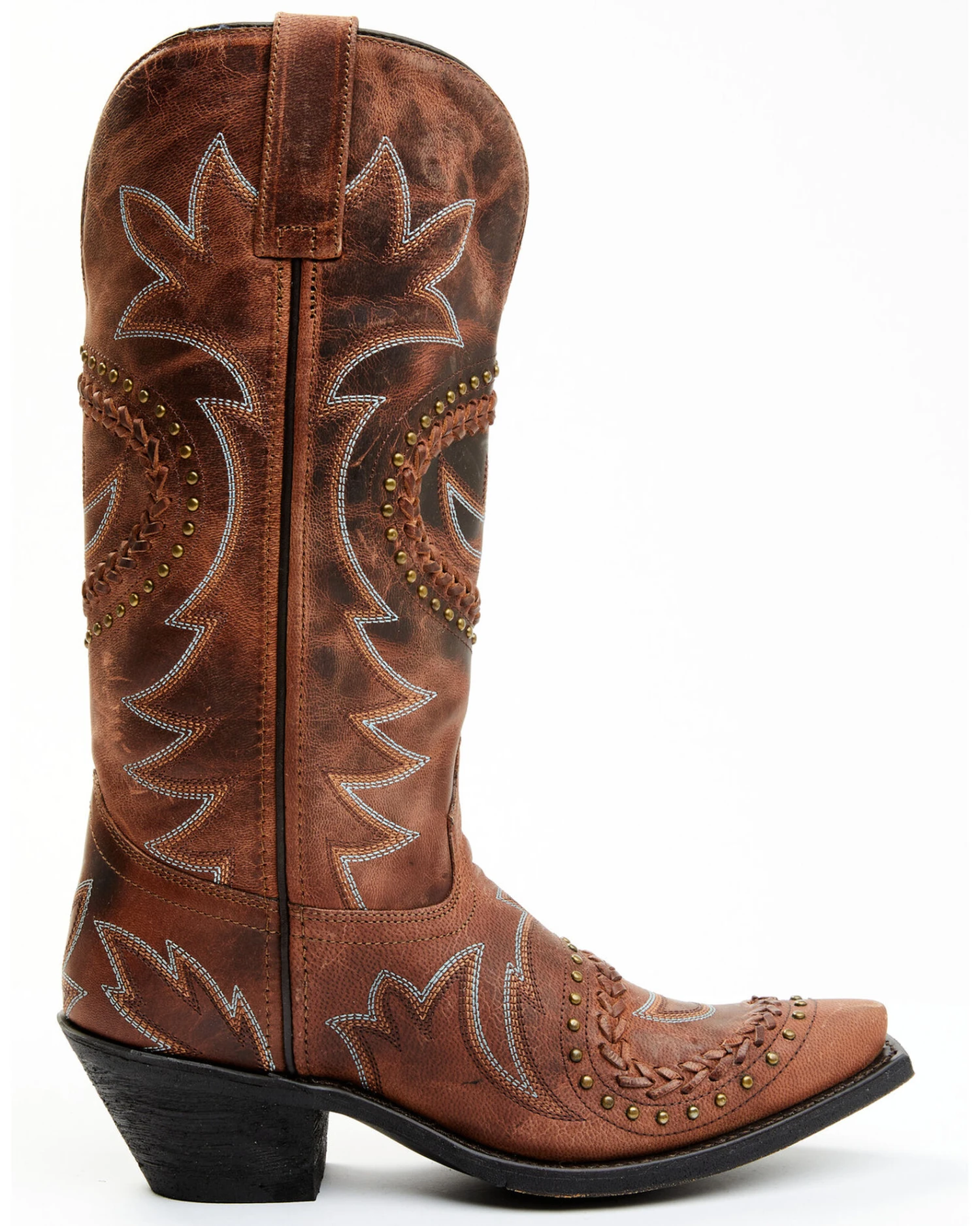 Laredo Women's Distressed Sidewinder Western Boots - Snip Toe - Image 5