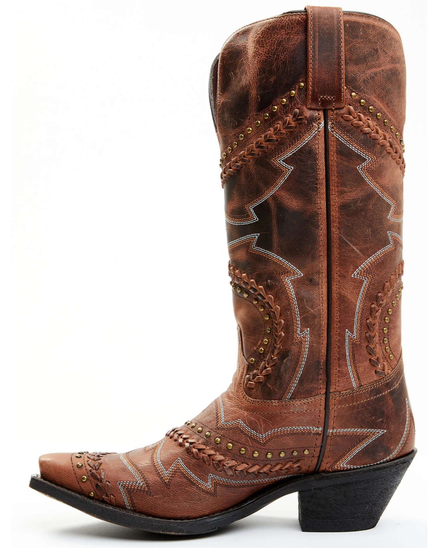 Laredo Women's Distressed Sidewinder Western Boots - Snip Toe - Image 7