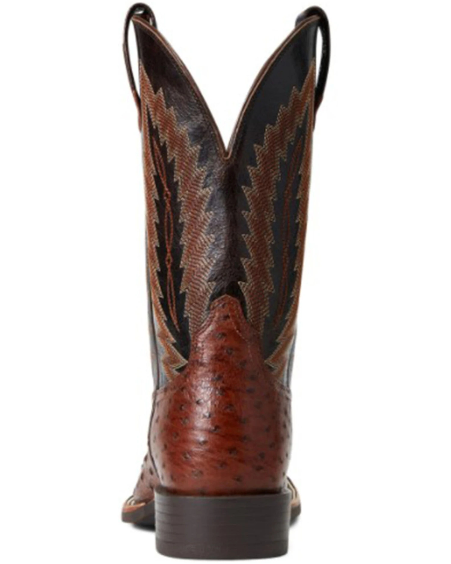 Ariat Men's Full Quill Ostrich Quantum Primo Western Boot - Broad Square Toe - Image 2